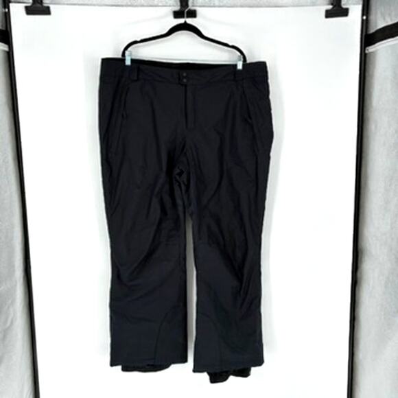 Columbia Women's Insulated Black Snow Pants - Plus Size 2X - Ski - Outdoors - Picture 1 of 10